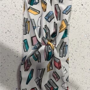 Colorful Book Patterned Headband